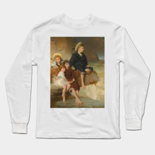 The Children Of Sir H. Hussey Vivian by George Elgar Hicks Long Sleeve T-Shirt